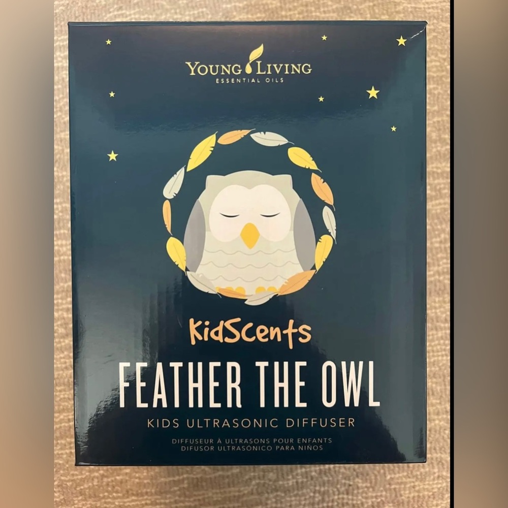 FEATHER THE OWL DIFFUSER YOUNG LIVING NEW IN BOX KidScents Ultrasonic Diffuser